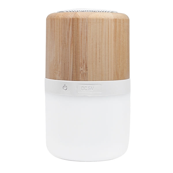Bensley Bamboo Color Ambiance Nightlight Bluetooth Speaker