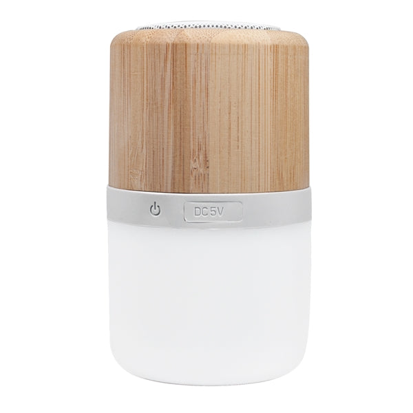 Bensley Bamboo Color Ambiance Nightlight Bluetooth Speaker