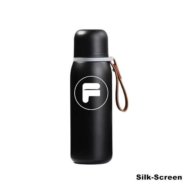 17 oz Insulated Sports Stainless Steel Thermos with Cup