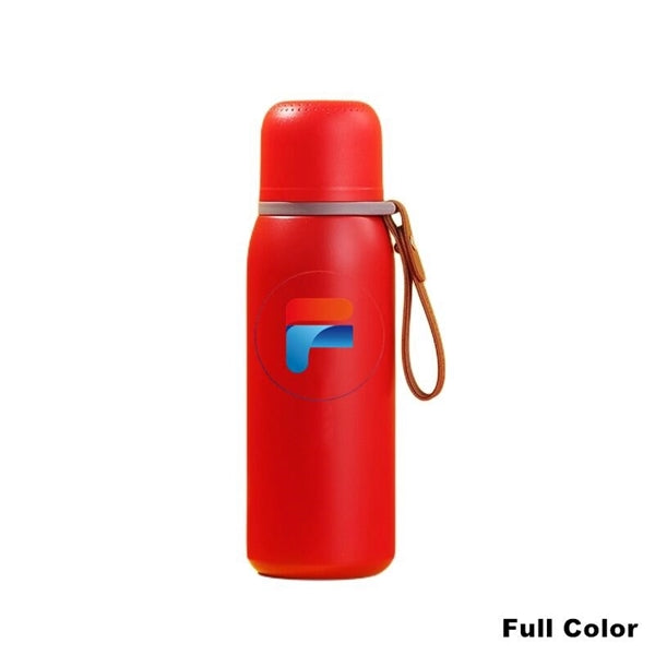 17 oz Insulated Sports Stainless Steel Thermos with Cup