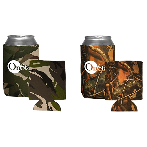 Camouflage Collapsible Can Cooler