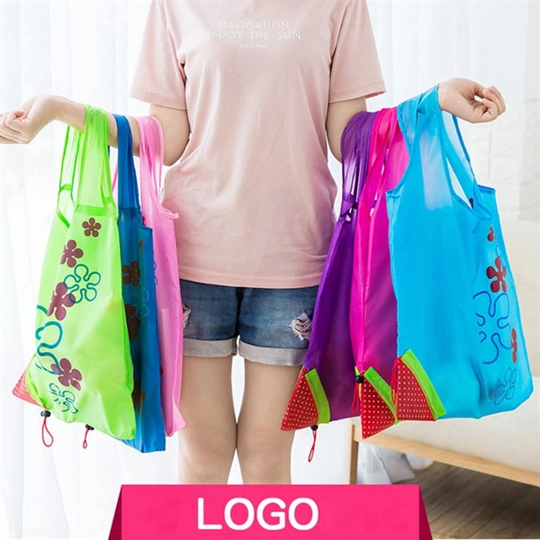 Foldable Strawberry Shopping Bags