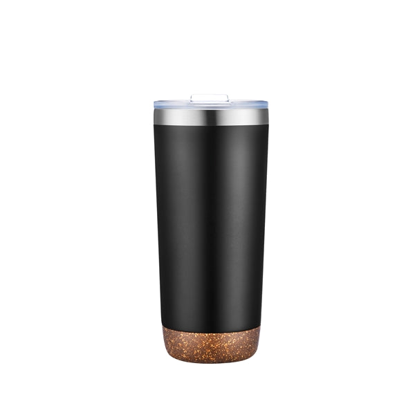 Oasis-V 22 Oz. Tumbler Mug with Cork Base (Double Walled)