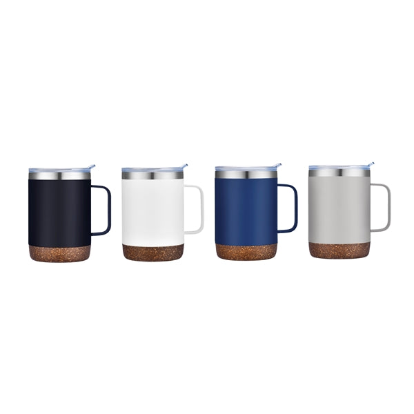 Wellspring-V 12 Oz. Cork Based Campfire Mugs (Double Walled)