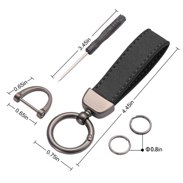 Leather Keychain