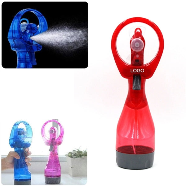 Cool Water Misting Handheld Fan