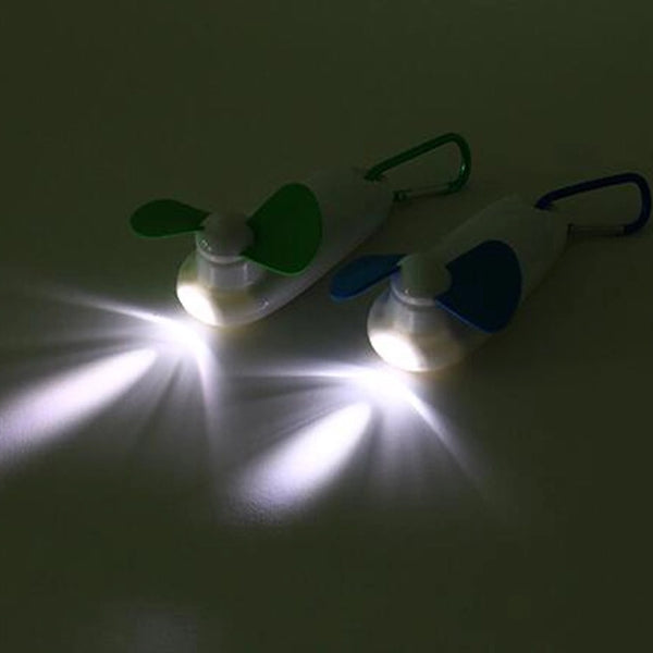 Portable Mini Fan with Carabiner