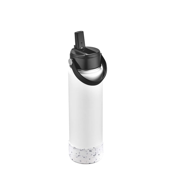 Fountain-VI 27 Oz Flip Up Straw Tumbler Bottle (Double Wall)