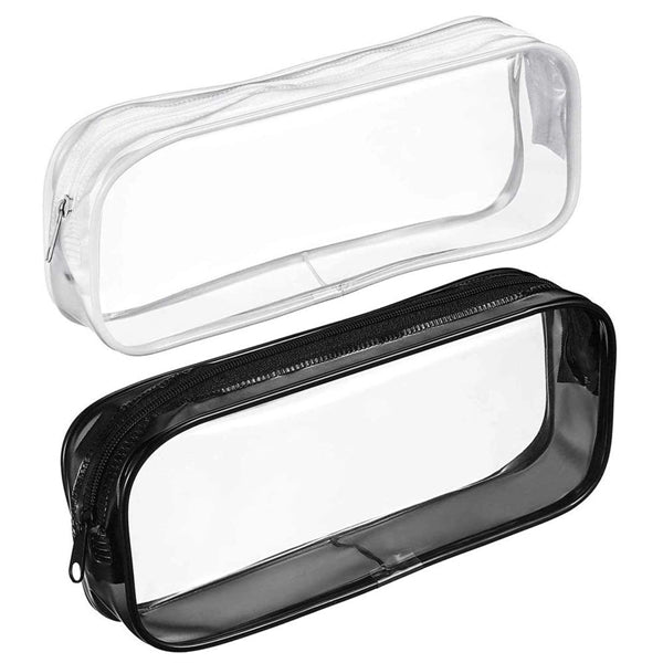 Clear Pvc Zipper Pencil Bag