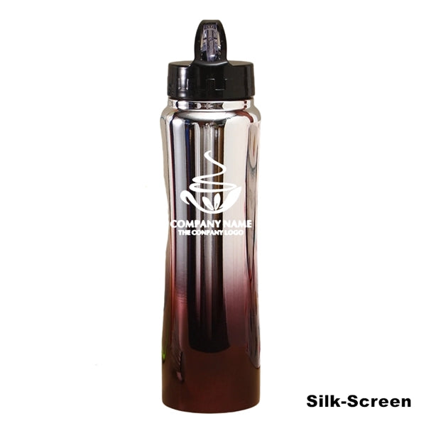 Stainless Steel Vacuum Travel Bottle With Keychain