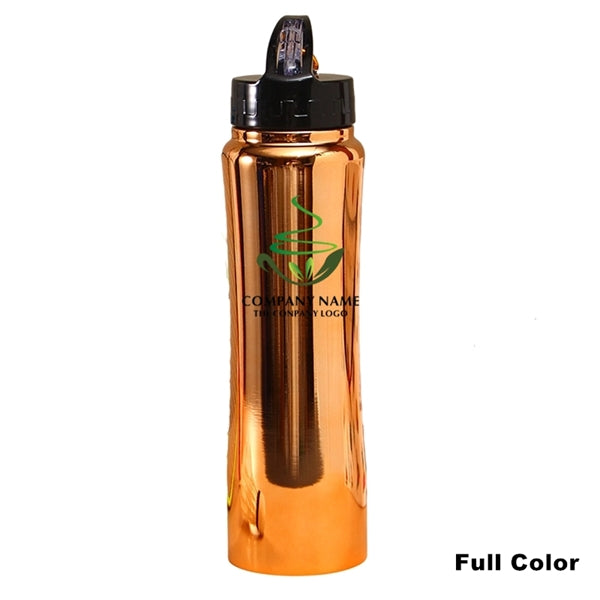 Stainless Steel Vacuum Travel Bottle With Keychain
