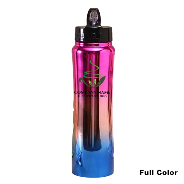 Stainless Steel Vacuum Travel Bottle With Keychain