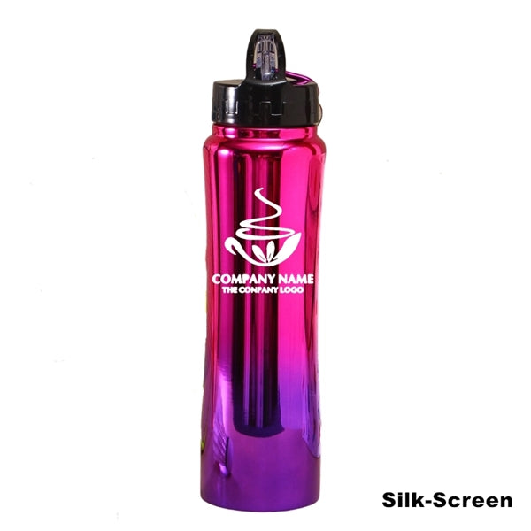 Stainless Steel Vacuum Travel Bottle With Keychain