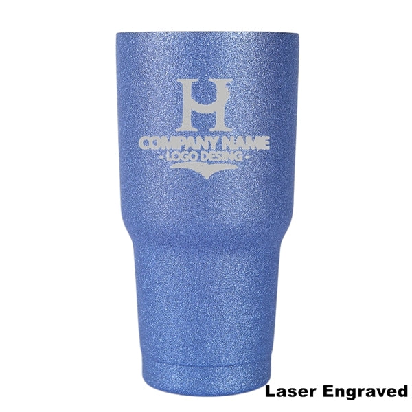 30 oz Gradient Glitter Stainless Steel Insulated Tumbler