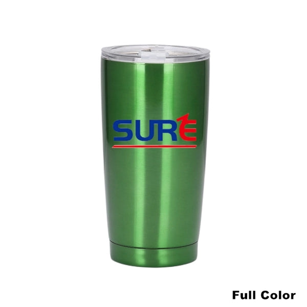 20 oz Vacumm Double Wall Sublimation Stainless Steel Tumbler