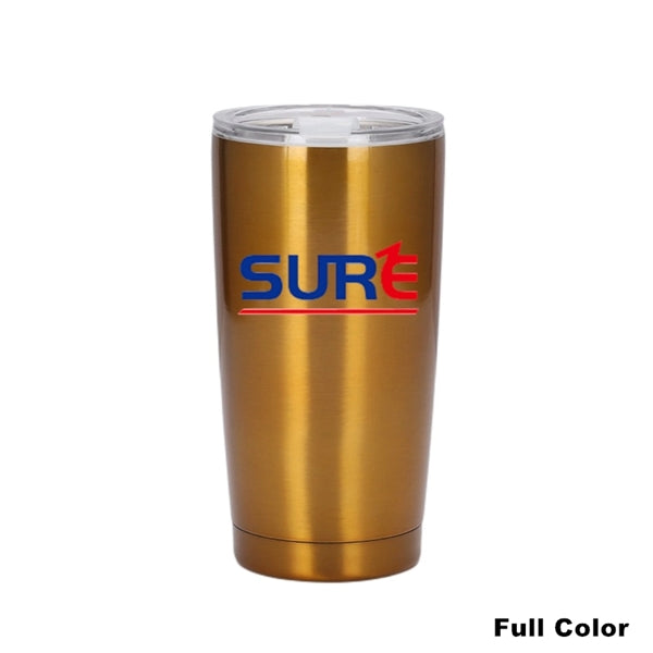 20 oz Vacumm Double Wall Sublimation Stainless Steel Tumbler