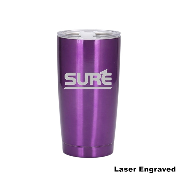 20 oz Vacumm Double Wall Sublimation Stainless Steel Tumbler