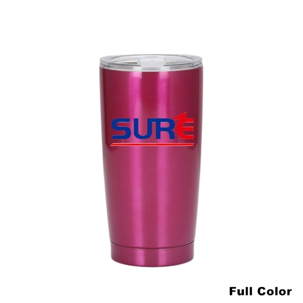 20 oz Vacumm Double Wall Sublimation Stainless Steel Tumbler
