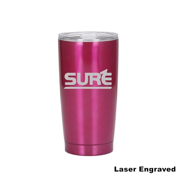 20 oz Vacumm Double Wall Sublimation Stainless Steel Tumbler