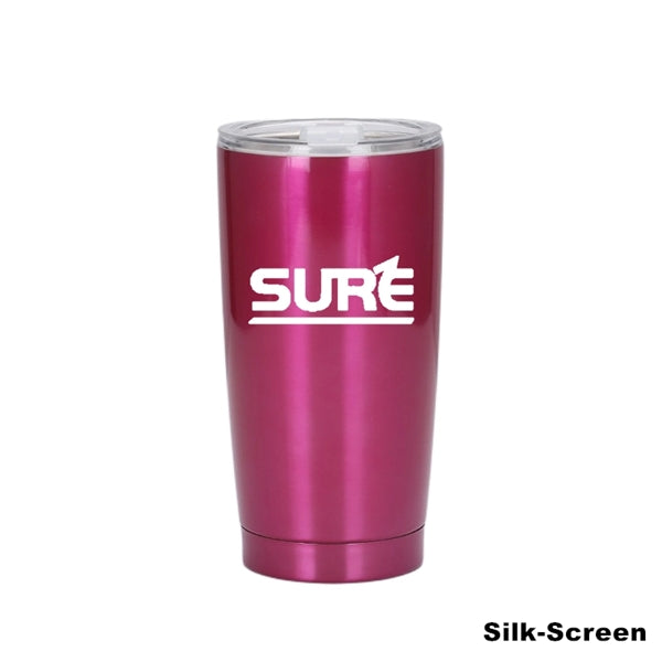 20 oz Vacumm Double Wall Sublimation Stainless Steel Tumbler