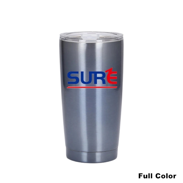20 oz Vacumm Double Wall Sublimation Stainless Steel Tumbler