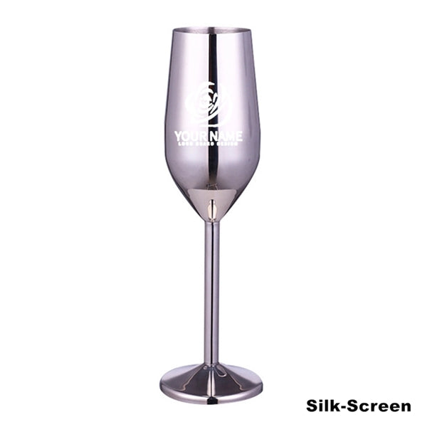 17oz Stainless Steel Wineglasses Stemmed Unbreakable Goblets