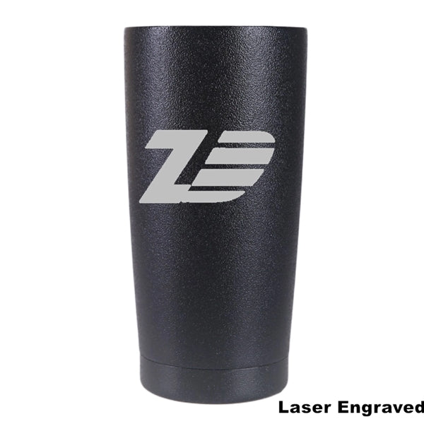 20 oz Glitter Coated Stainless Steel Insulated Wine Tumbler