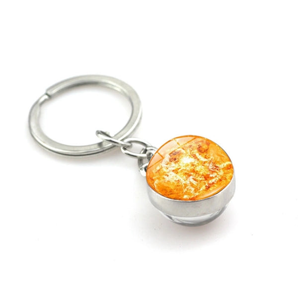 Crystal Ball Key Chain