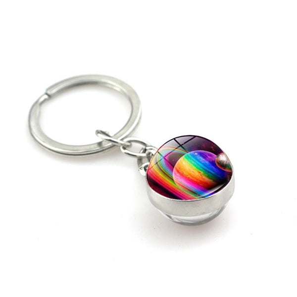 Crystal Ball Key Chain