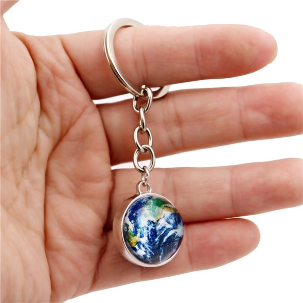 Crystal Ball Key Chain