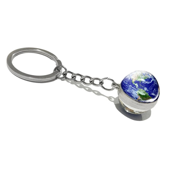 Crystal Ball Key Chain