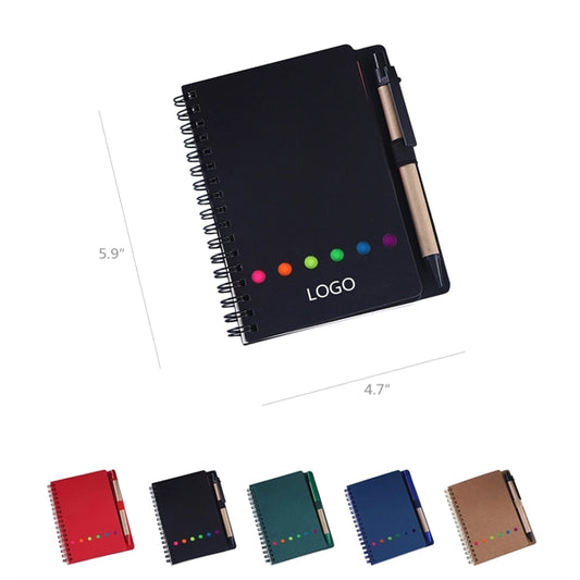Notebook & Pen Office Spiral