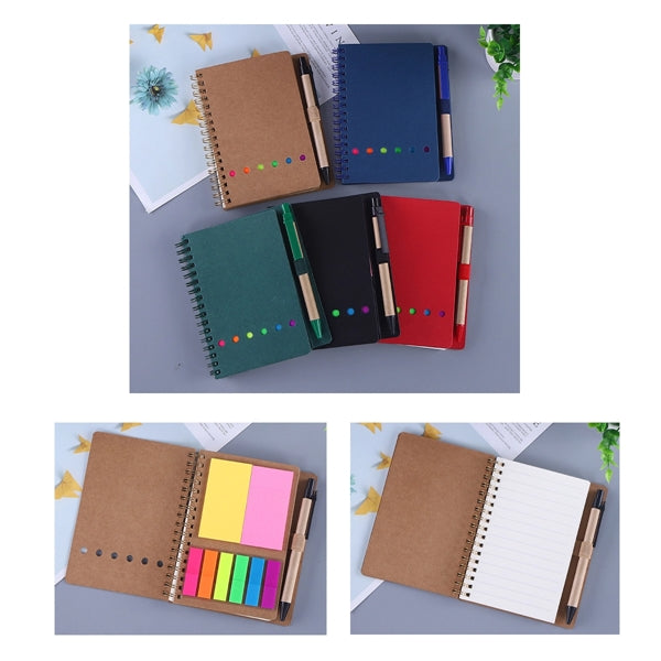 Notebook & Pen Office Spiral