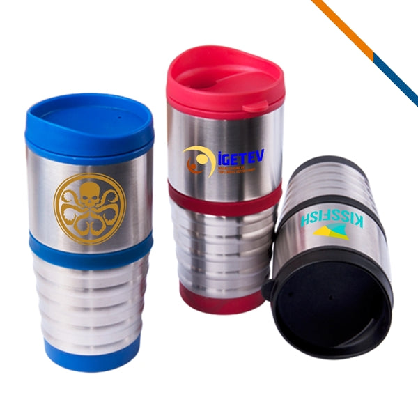 Ripple Stainless Steel Mug - 16 oz