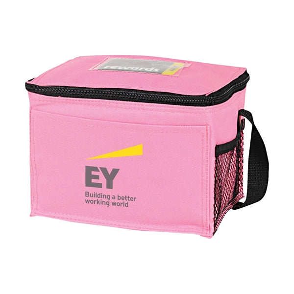 Poly 6 Can Cooler Lunch Bag