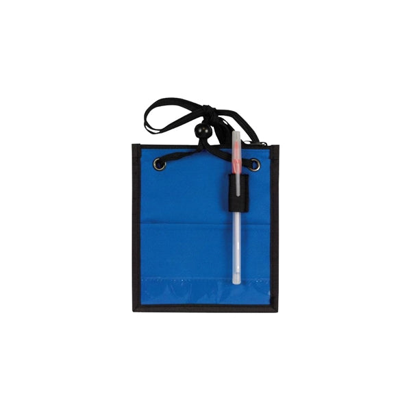 Poly Zipper Badge Holder