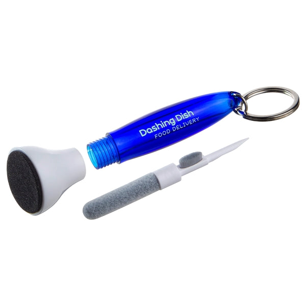 Swab Microfiber Earbud & Screen Cleaner with Key Ring