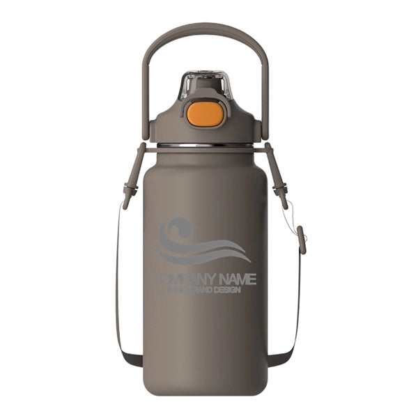 34/44/54 oz Stainless Steel Vacuum Water Bottle With Handle