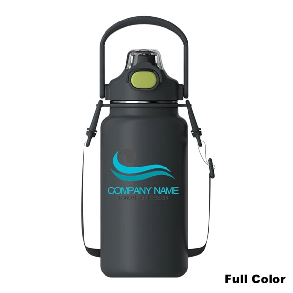 34/44/54 oz Stainless Steel Vacuum Water Bottle With Handle