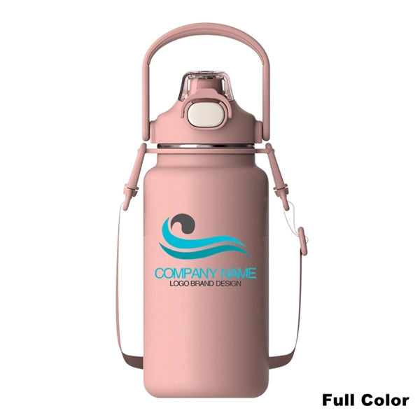 34/44/54 oz Stainless Steel Vacuum Water Bottle With Handle