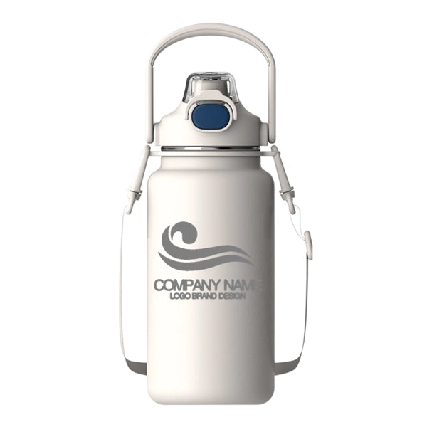 34/44/54 oz Stainless Steel Vacuum Water Bottle With Handle