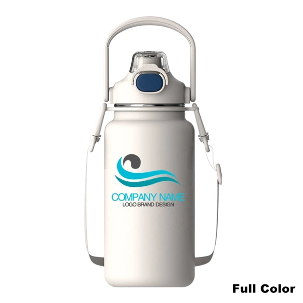 34/44/54 oz Stainless Steel Vacuum Water Bottle With Handle