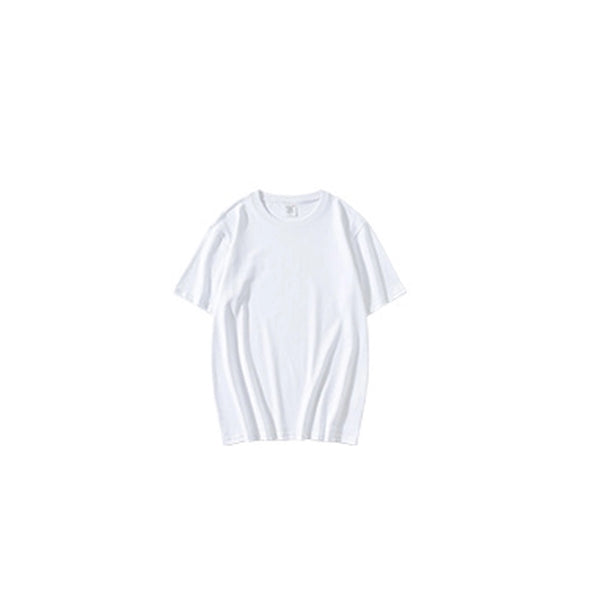 Cotton T-shirt with round neck
