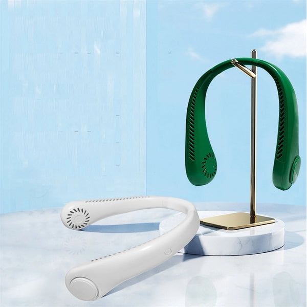 USB Rechargeable Portable Hands Free Bladeless Neck Fan