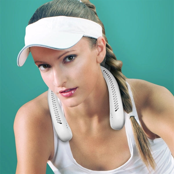 USB Rechargeable Portable Hands Free Bladeless Neck Fan