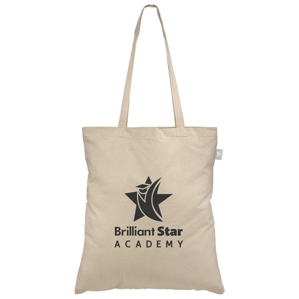 Geo - Recycled 5 oz. Cotton Canvas Tote Bag