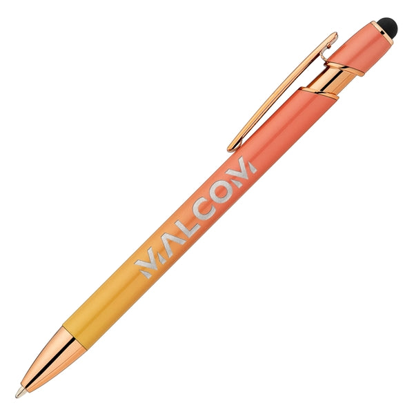Ellipse Ombre Rose Gold Stylus Pen