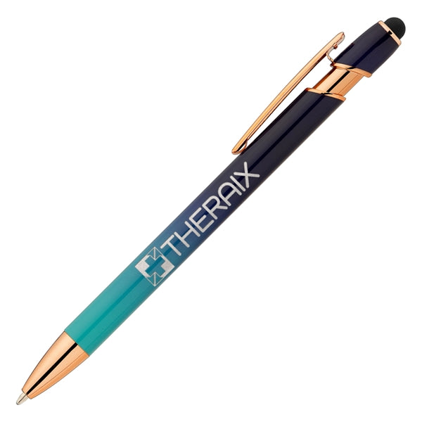 Ellipse Ombre Rose Gold Stylus Pen