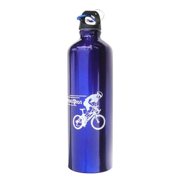 25.oz Sports Cycling Aluminum Alloy Bottle w/ Carabiner