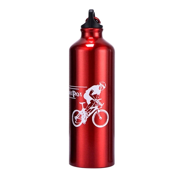 25.oz Sports Cycling Aluminum Alloy Bottle w/ Carabiner